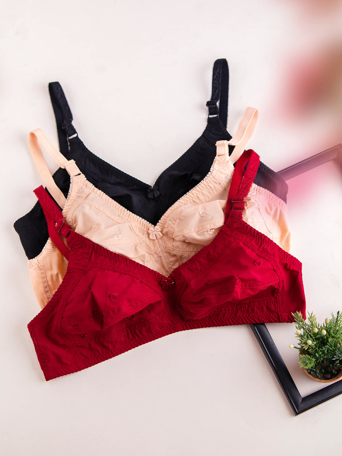 Summer Cotton Bra pack of 2