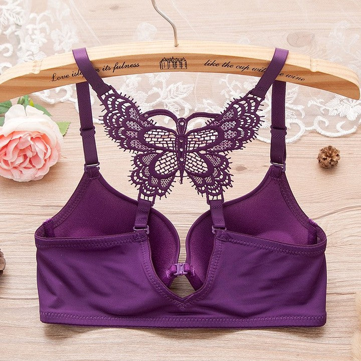 Front Open Back Butter Fly Bra