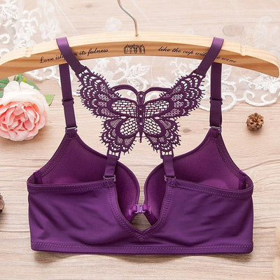 Front Open Back Butter Fly Bra