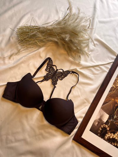 Front Open Back Butter Fly Bra