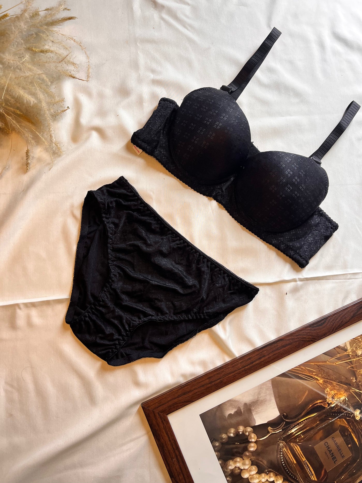 Elegant comfert bra set