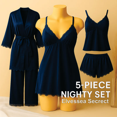 5 Piece Nighty Set